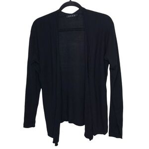 Zozo Black Open Front Cardigan